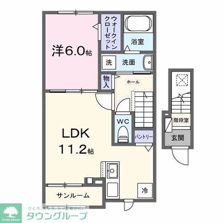 サンヴェルデの物件間取画像